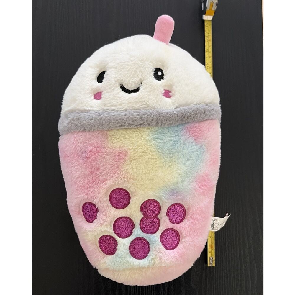 The Mines Press 2 Scoops Bubble Tea Furry Plush Toy